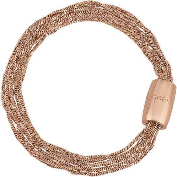 Breil Collezione MAGNETICA SYSTEM - Bracciale Donna In Acciaio Colorato, Lunghezza 19,5 Cm, Gioiello Regalo